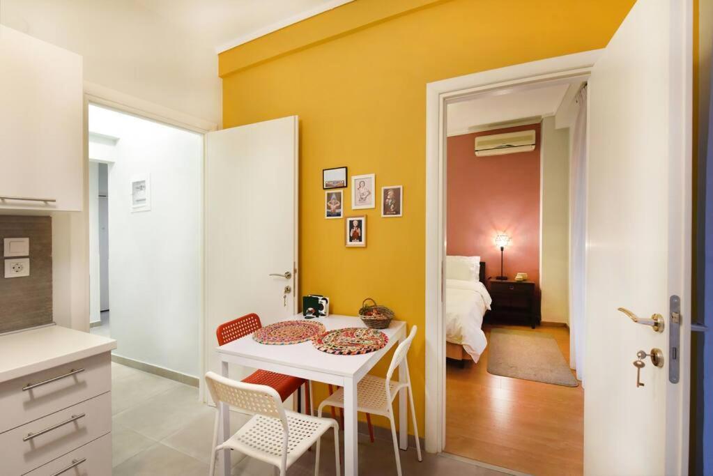 塞萨洛尼基The Muse, Colorful Cozy Flat On Mitropoleos Downtown公寓 外观 照片