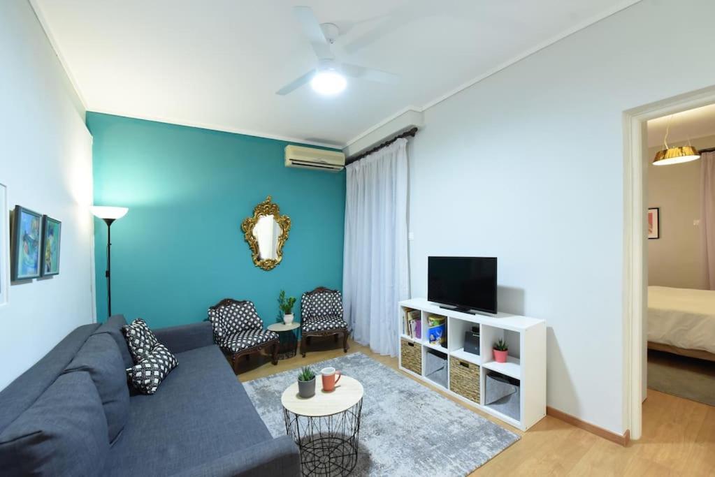 塞萨洛尼基The Muse, Colorful Cozy Flat On Mitropoleos Downtown公寓 外观 照片